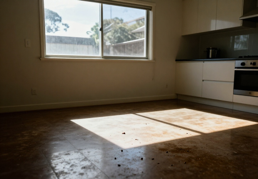 Ant trail along kitchen counter in Mount Vernon home
